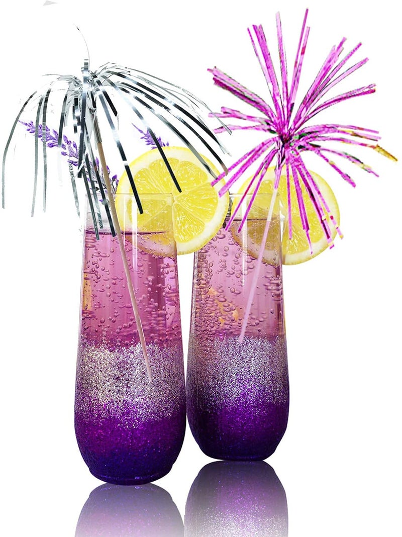 Ergonflow Cocktail Picks Firework Party Picks Ergonflow 100 Pcs Firework Cake Toppers, Sandwich & Cocktail Picks, Toothpicks for Cake Decoration, Party Supplies - Image 4